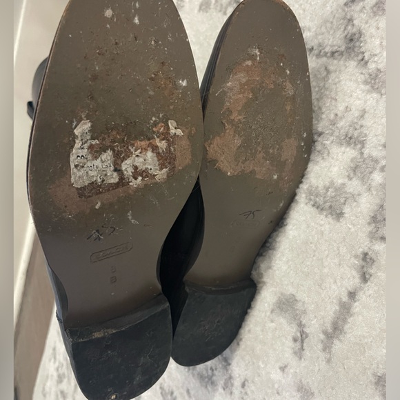 GUC Coach Martta Leather Boots Size 8 - Picture 9 of 14